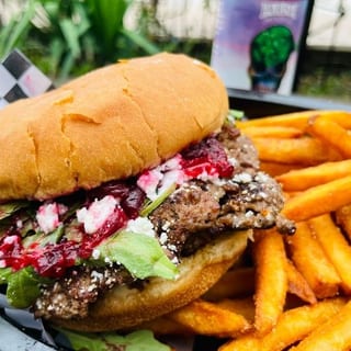 Goat Cheese Burger