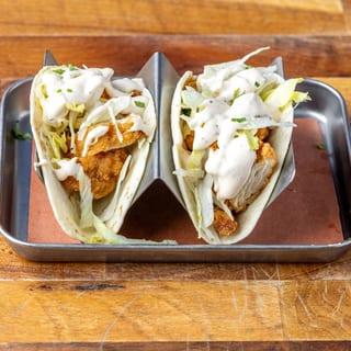 Fried Chicken Tacos