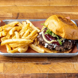 Goat Cheese Burger